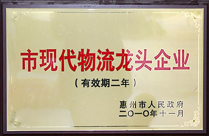 市现代物流龙头企业